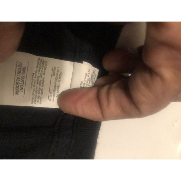 Anytime Any Place Shirt Mens Small Black Short Sleeve - Picture 6 of 7